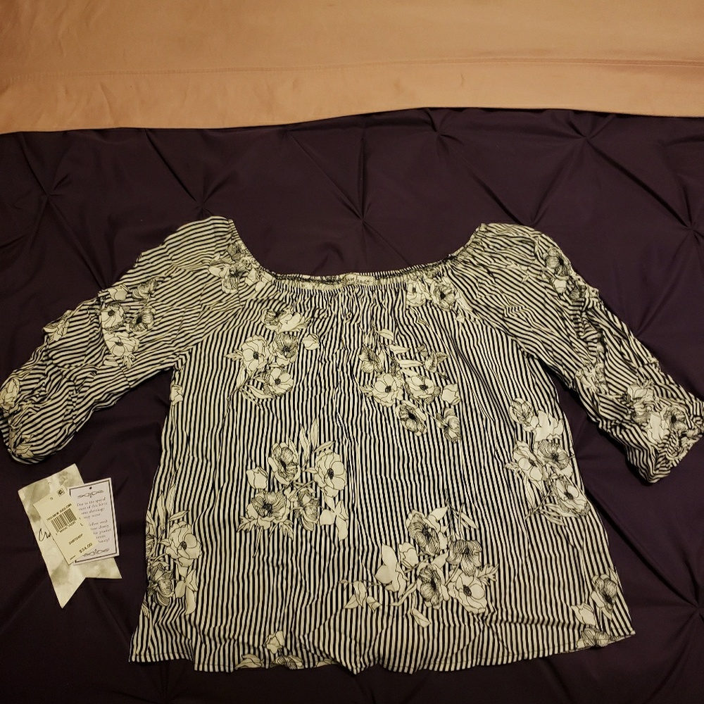 Off the shoulder top